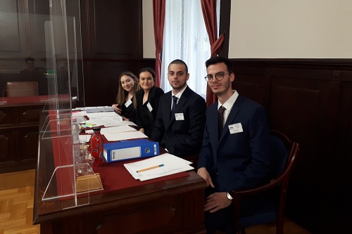 Naši studenti osvojili su 2. mjesto na “Central and Eastern Europe Moot Court Competition (CEEMC)”