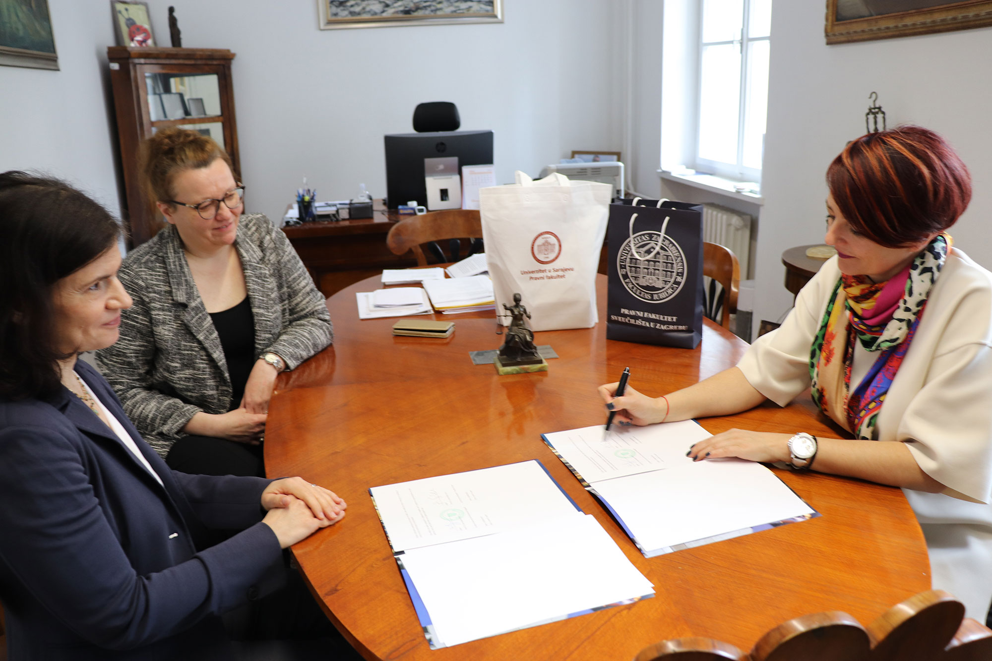 Potpisan je sporazum o suradnji s Pravnim fakultetom Univerziteta u Sarajevu