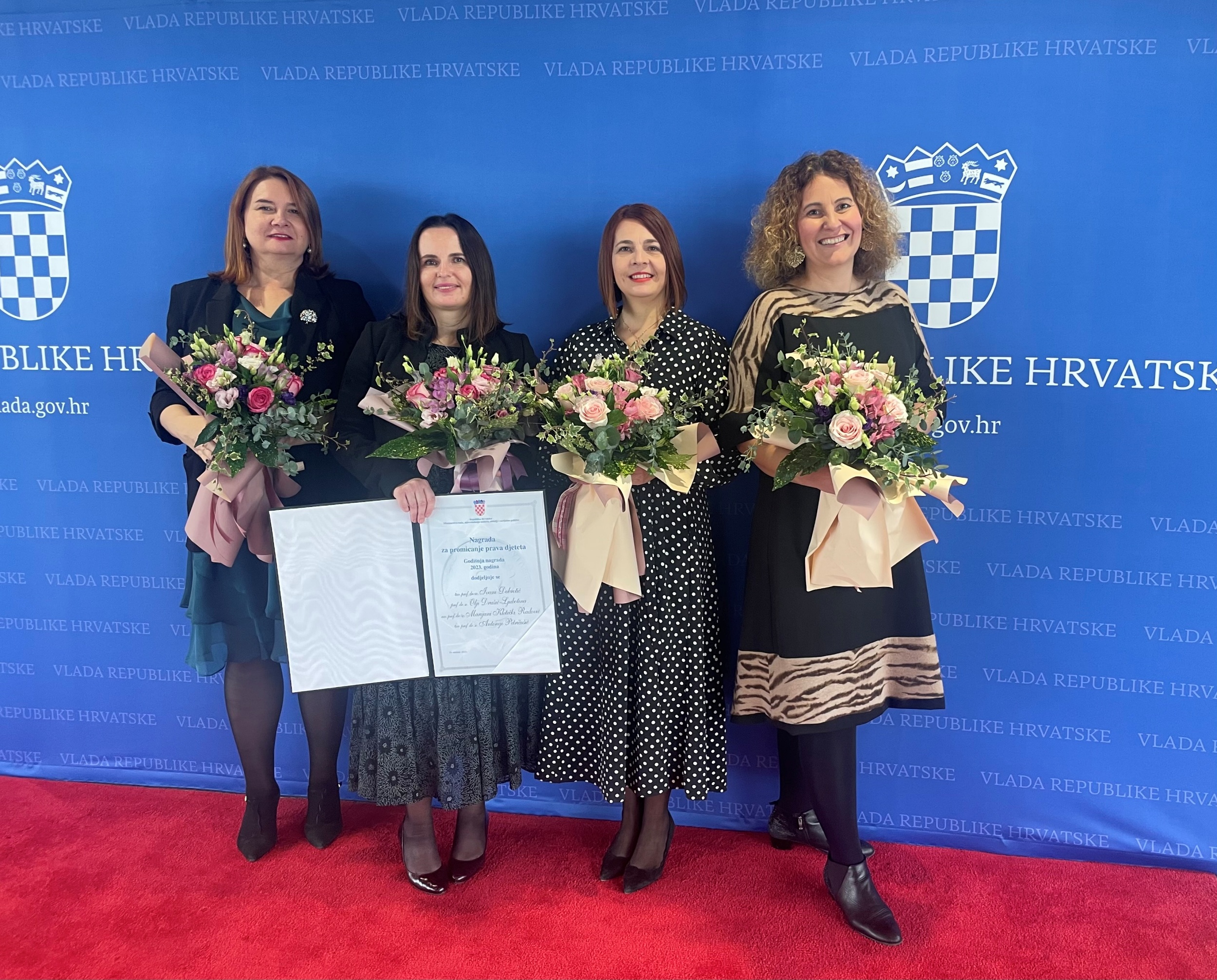 2023 award for the promotion of rights of the child presented to faculty professors