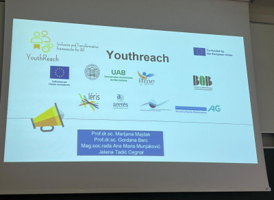 Closing presentation of Erasmus project Youthreach: Inclusive and transformative Frameworks for all