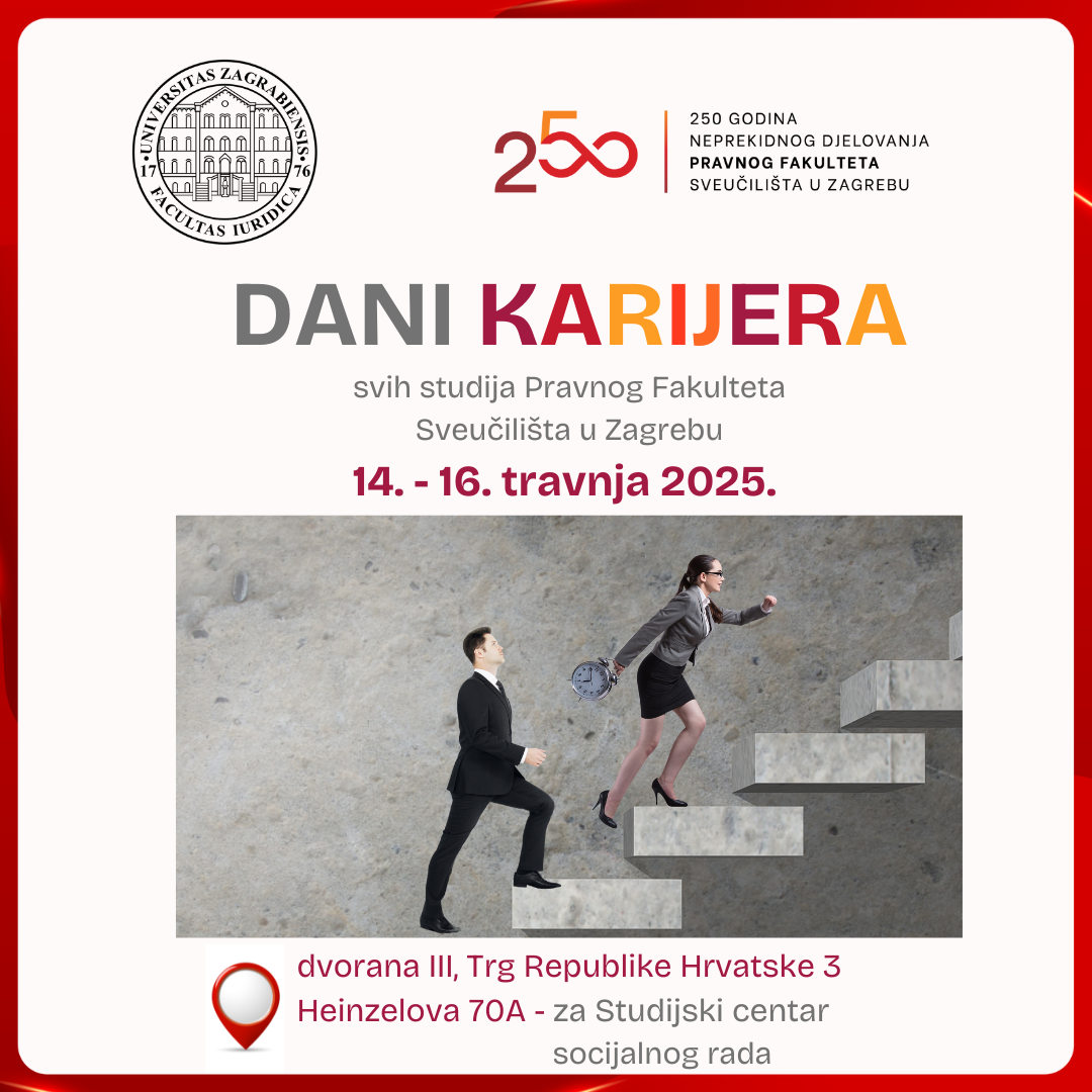 Dani karijera svih studija Pravnog fakulteta