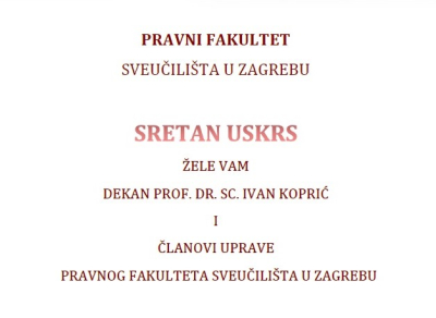 Sretan Uskrs
