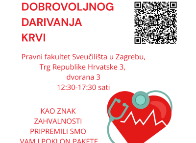 Poziv na akciju dobrovoljnog darivanja krvi