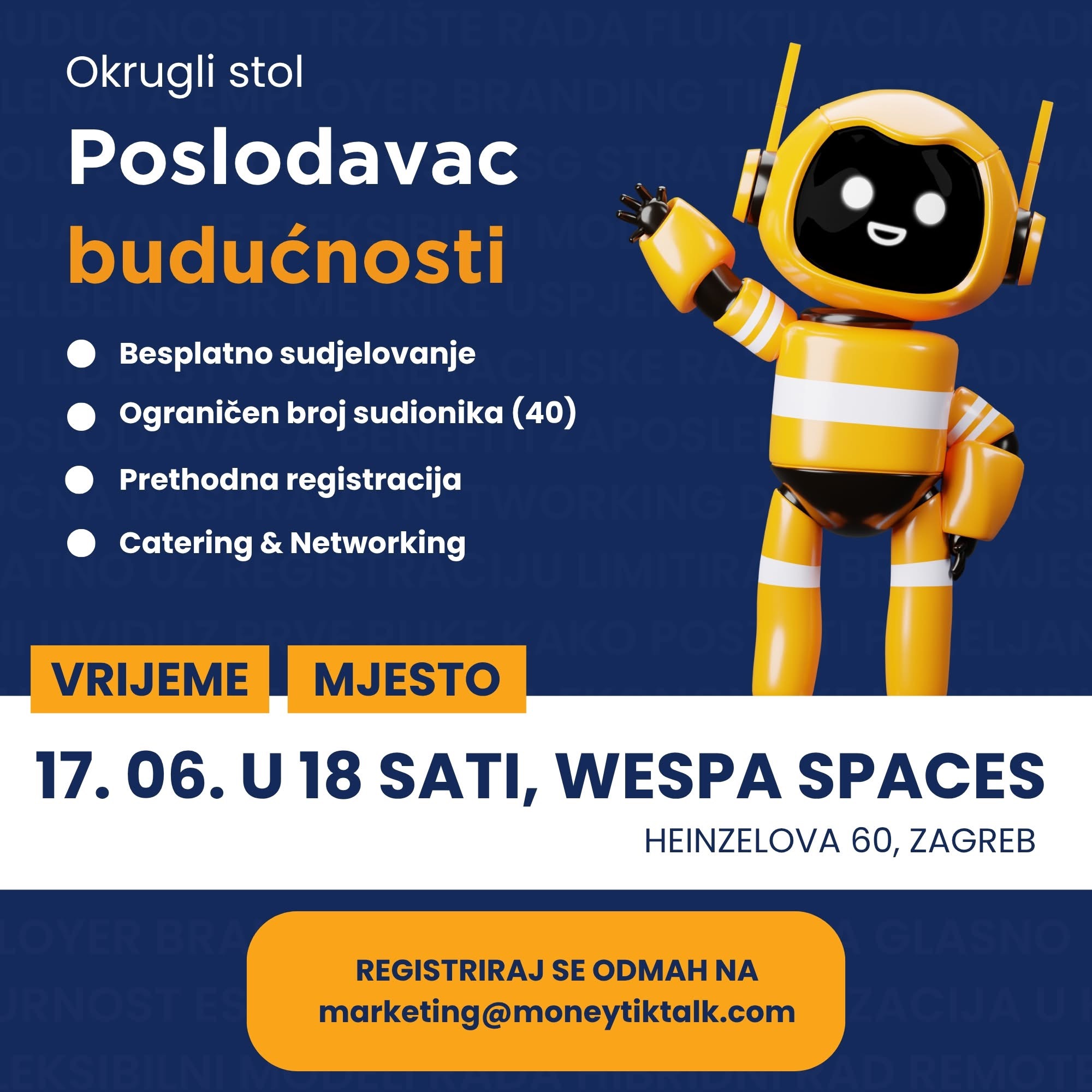 Besplatan okrugli stol za studente/Tržište rada