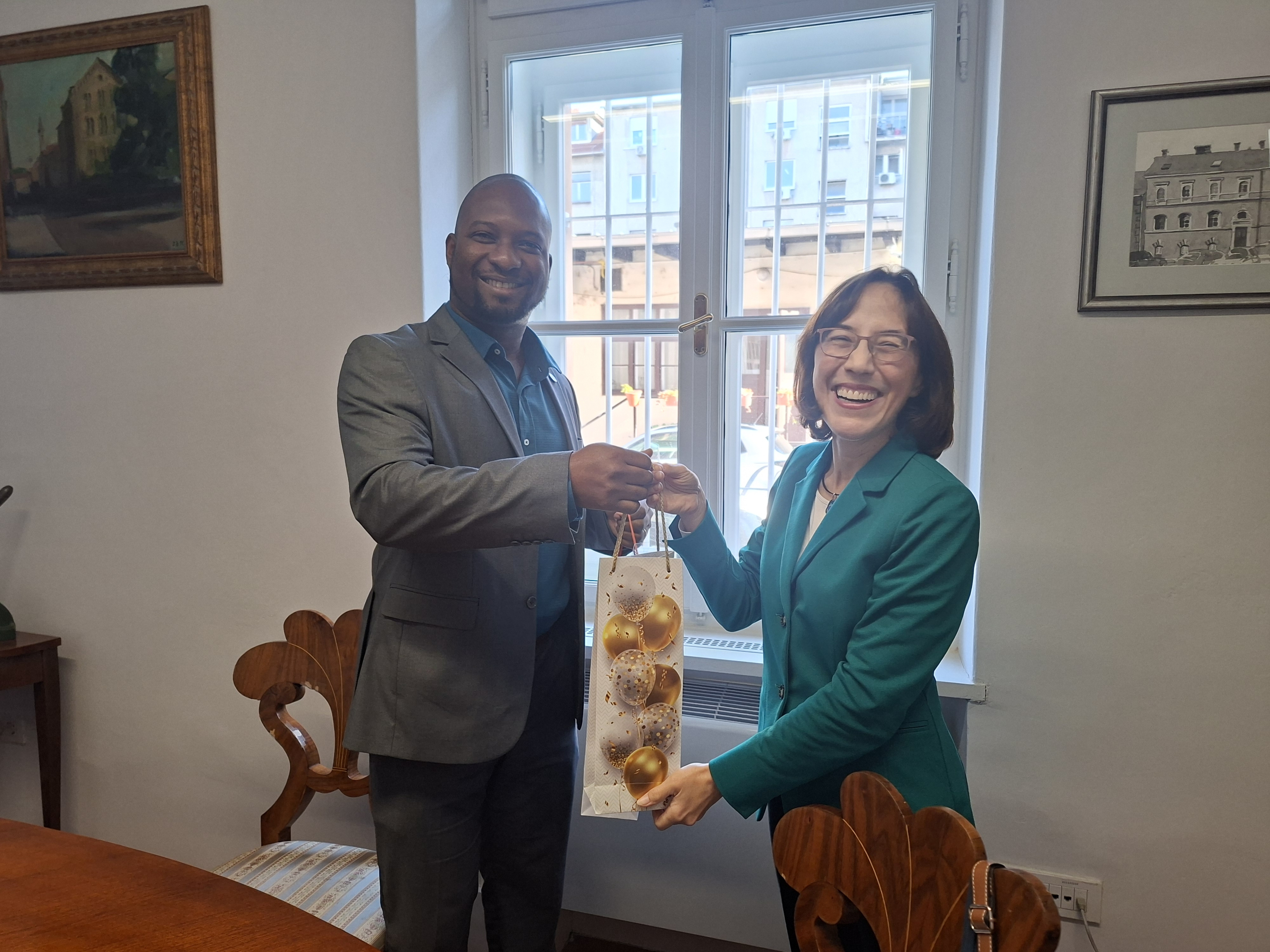 Pravni fakultet ugostio Dr. Cocoua Mariusa Mensaha u okviru Erasmus+ programa mobilnosti nastavnog osoblja