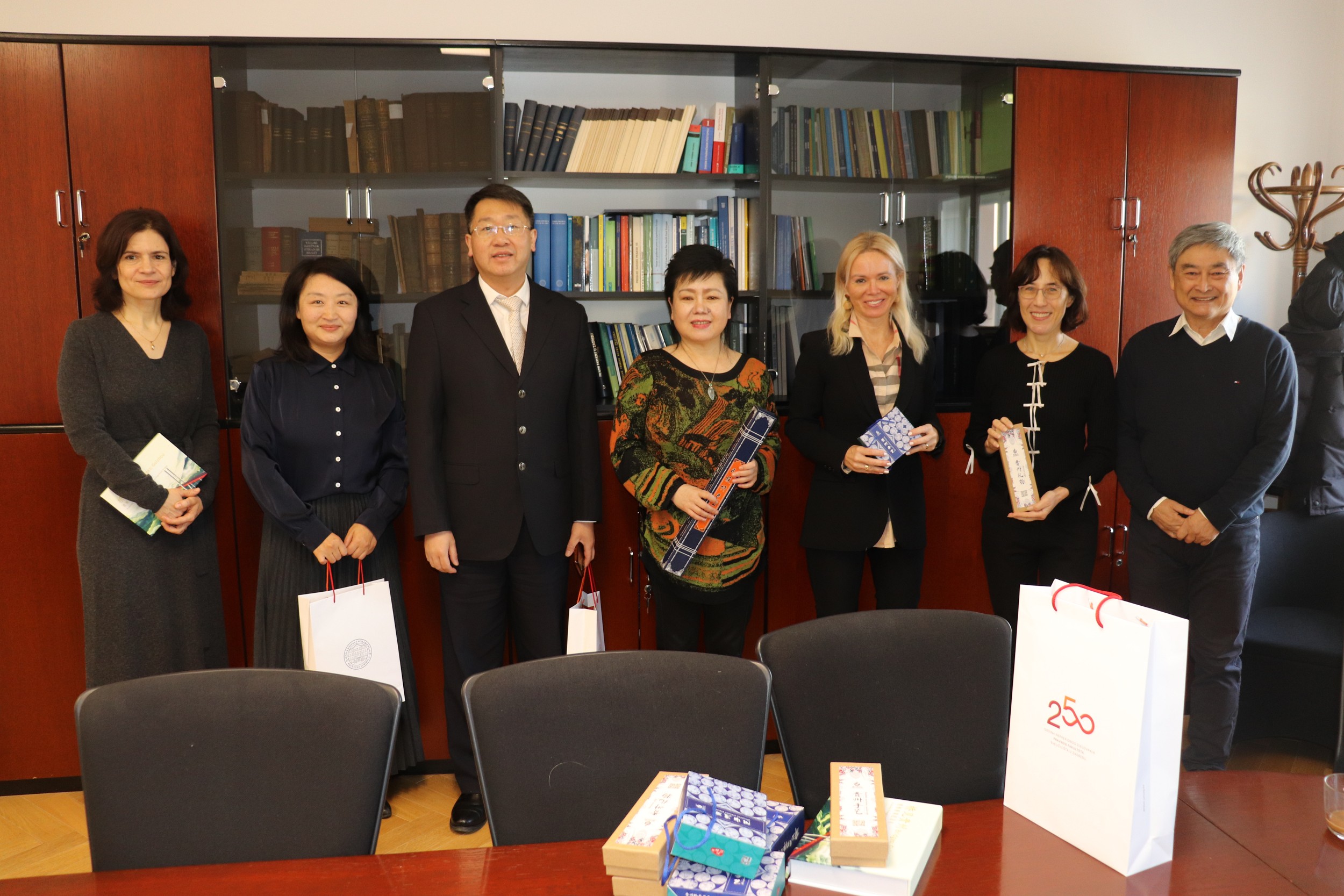 Delegacija Visokog narodnog suda provincije Guizhou u posjetu Pravnom fakultetu Sveučilišta u Zagrebu