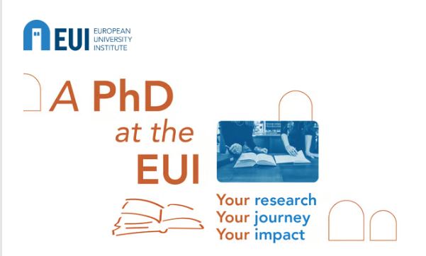 EUROPSKI SVEUČILIŠNI INSTITUT (EUI) – POZIV NA DOKTORSKE STUDIJE