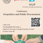 “Geopolitics and Public Procurement” Conference