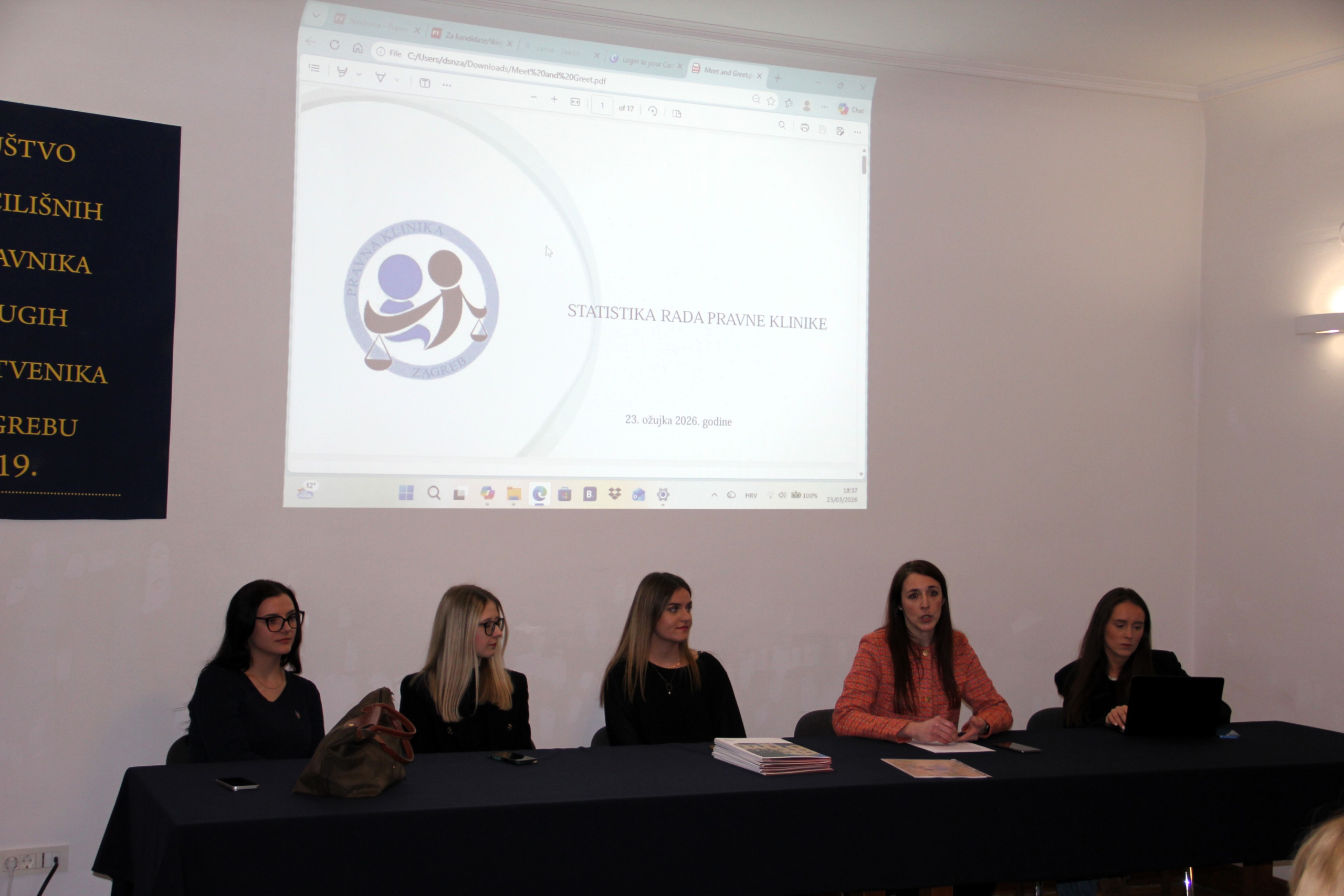 Održan Meet & Greet Pravne klinike Pravnog fakulteta Sveučilišta u Zagrebu