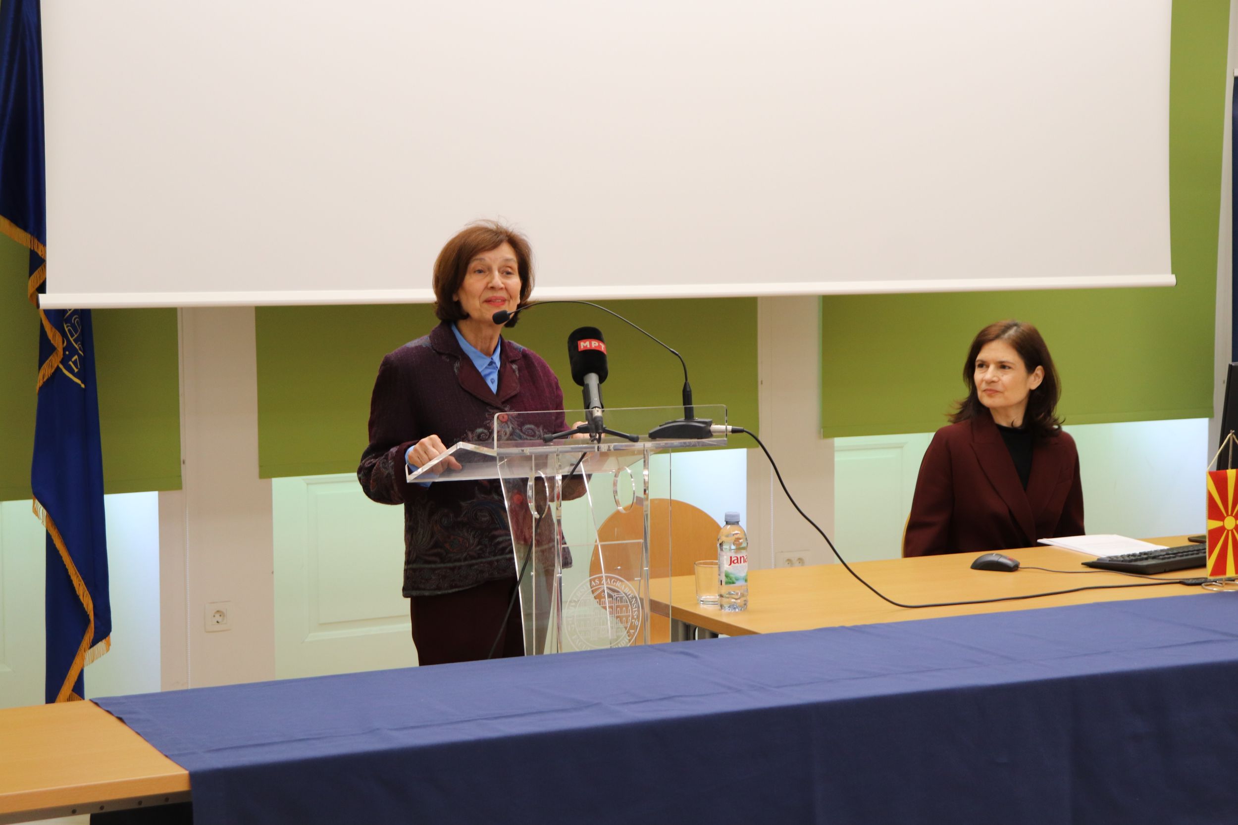 Predsjednica Republike Sjeverne Makedonije održala predavanje na Pravnom fakultetu