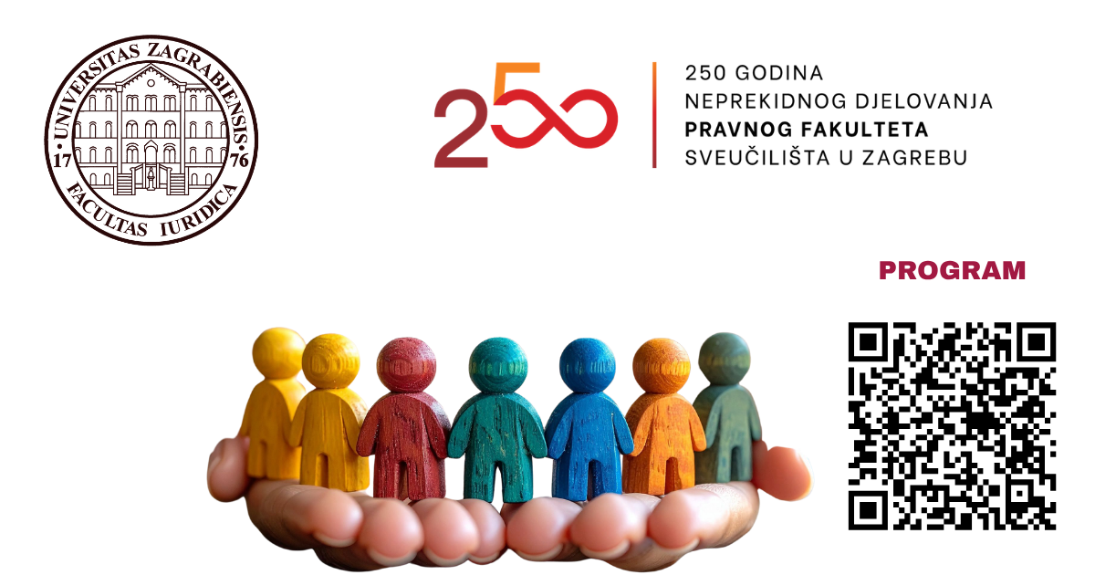 Pozivnica na Dan inkluzivnosti na Pravnom fakultetu Sveučilišta u Zagrebu: aktualnosti i perspektive unapređenja