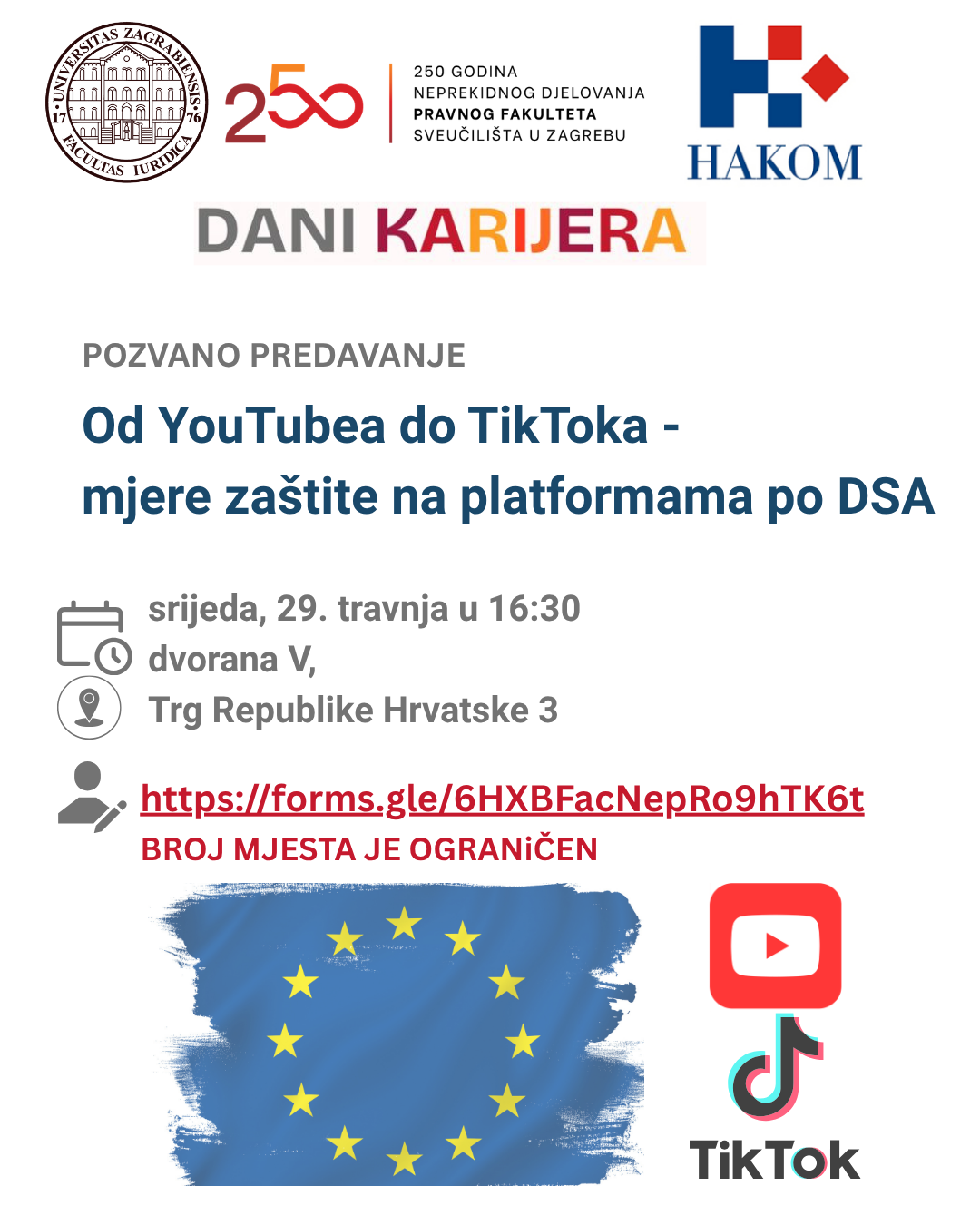 Od YouTubea do TikToka –  mjere zaštite na platformama po DSA