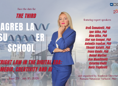 Applications are now open for the 3rd Zagreb Law Summer School!