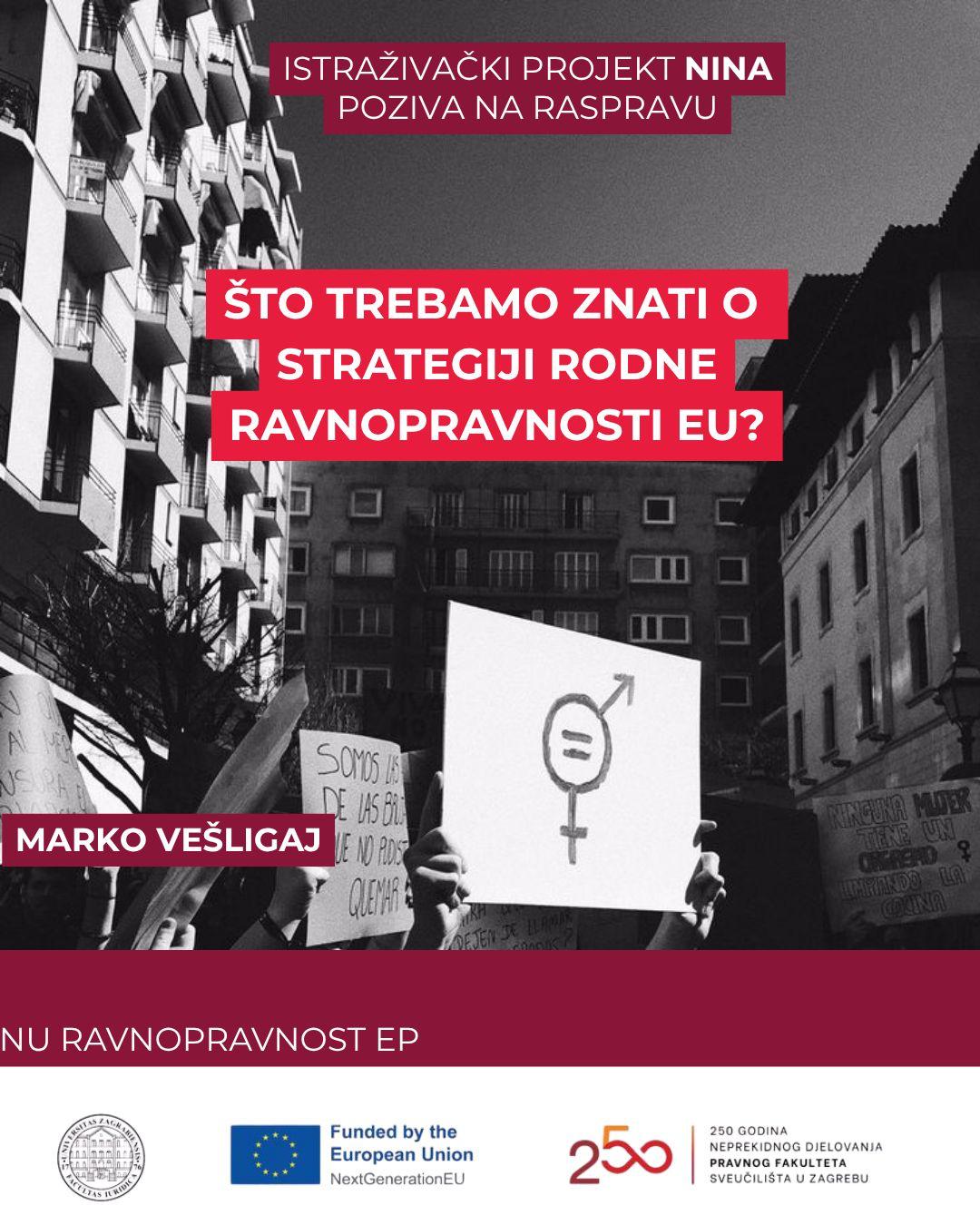 Rasprava “Što trebamo znati o Strategiji rodne ravnopravnosti EU?”