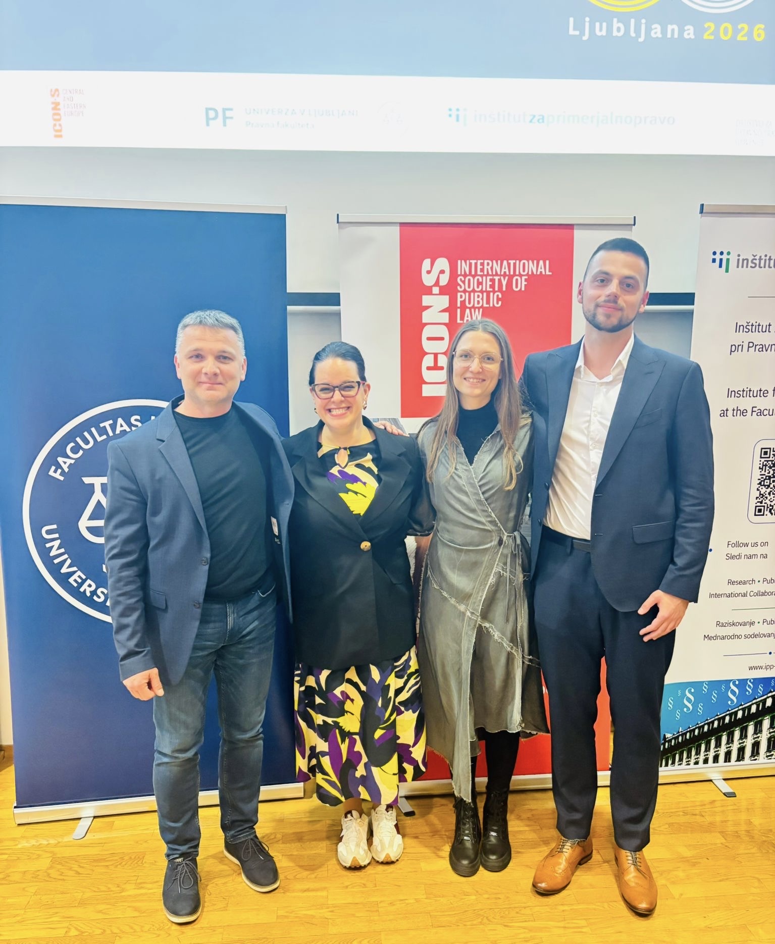Sudjelovanje projektnog tima na godišnjoj ICON-S CEE međunarodnoj konferenciji Constitutional Courts x Constitutional Scholarship in Central and Eastern Europe na Pravnom fakultetu u Ljubljani