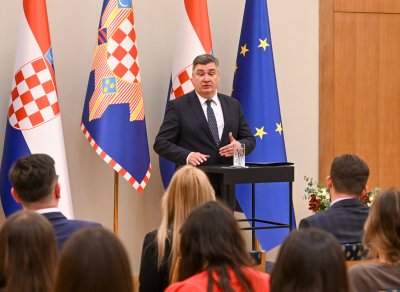 Studentice i studenti Pravnog fakulteta u posjetu predsjedniku Republike Hrvatske