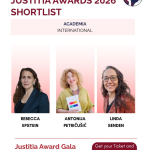 Izv. prof. dr. sc. Antonija Petričušić u užem izboru za međunarodnu nagradu Justitia Award 2026