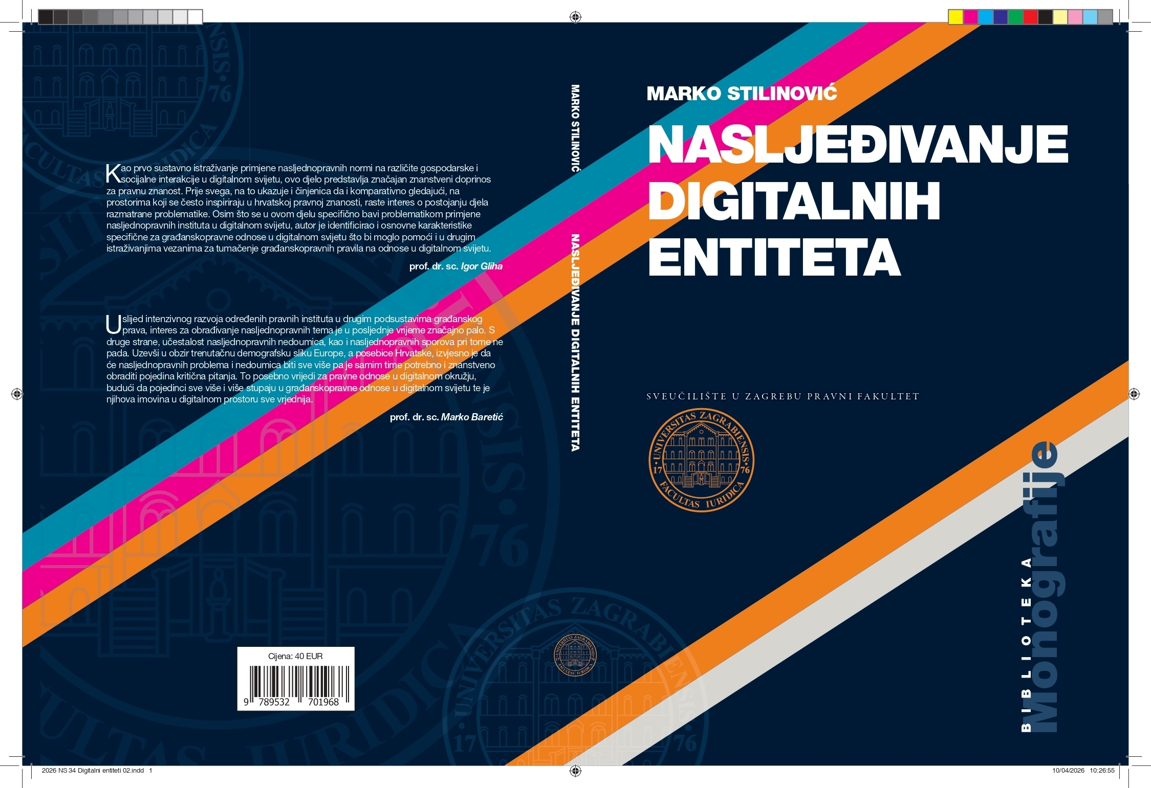 Knjiga „Nasljeđivanje digitalnih entiteta“