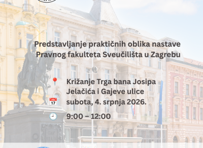Pozivnica – Praktični oblici nastave Pravnog fakulteta Sveučilišta u Zagrebu