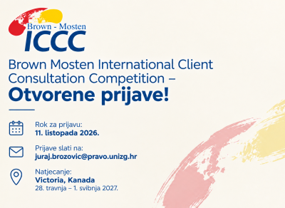 Brown Mosten International Client Consultation Competition – Otvorene prijave!