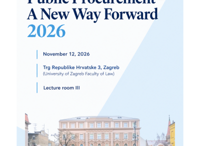 “Public Procurement – A New Way Forward 2026” Conference (November 12, 2026)