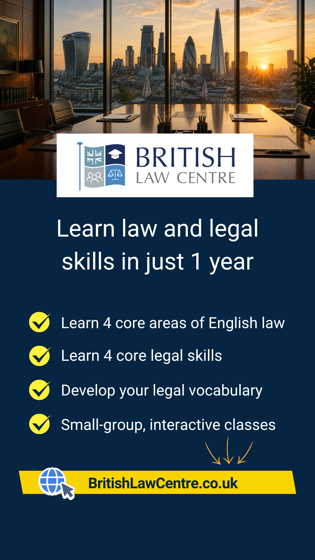 Želiš unaprijediti pravni engleski i steći praktične pravne vještine? Prijavi se na Diploma in English Law & Legal Skills