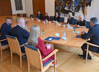 Uprava Pravnog fakulteta na sastanku s predsjednikom Republike Hrvatske
