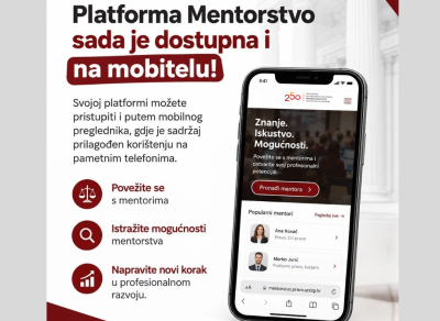 Platforma Mentorstvo sada je dostupna i na mobitelu!