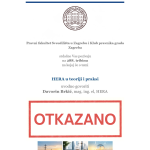 Otkazivanje 288. tribine: HERA u teoriji i praksi